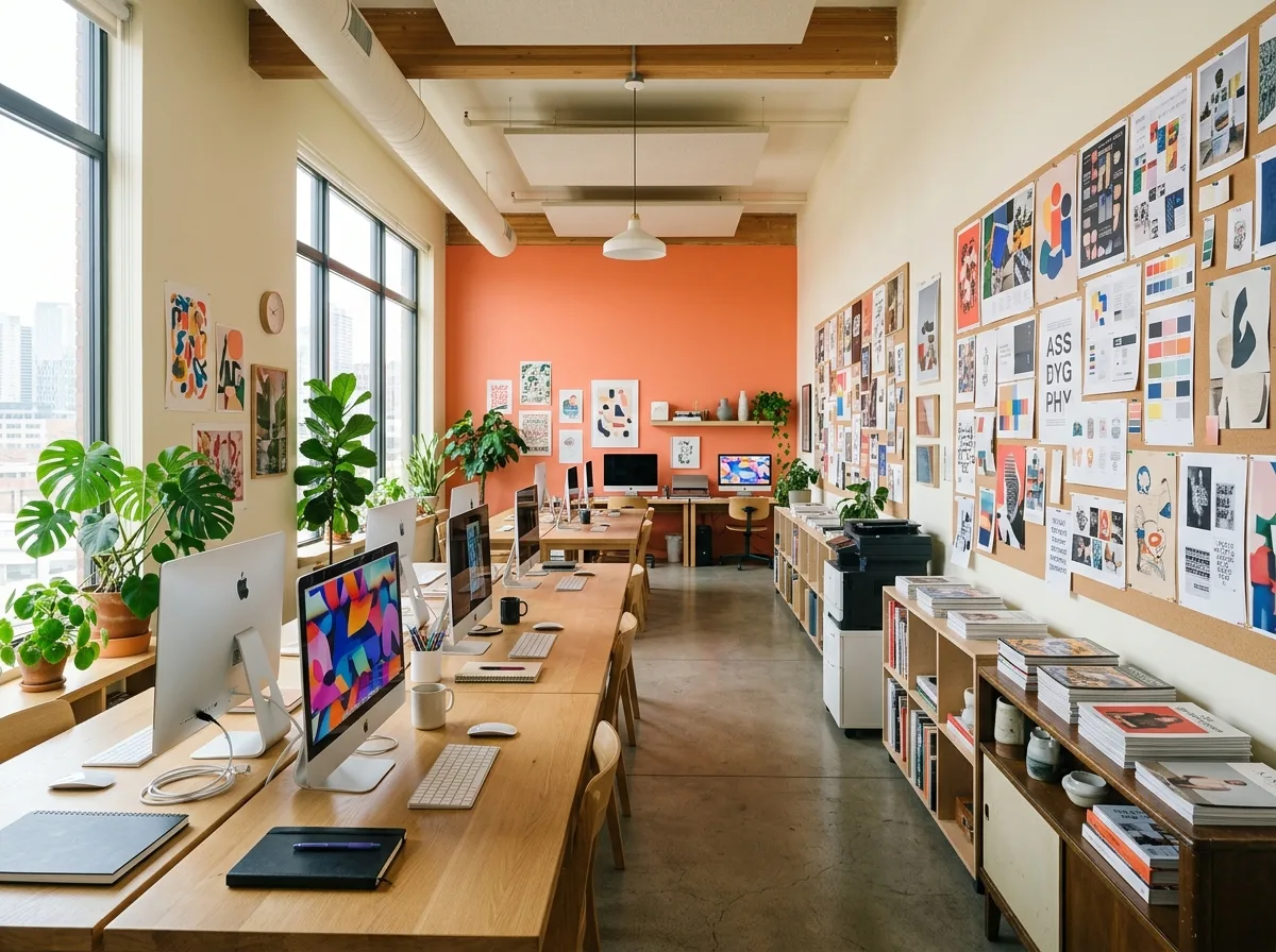 Inside the THALAATHA studio in Seef